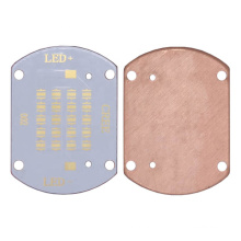 High power cooper base 20chips cooper pcb with for SMD3535 led cooper pcb board pcb